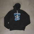 black hoodie "The Loon Platoon Defend the North”